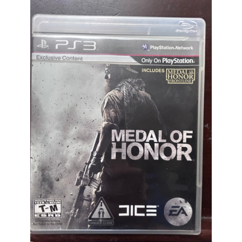 Medal of Honor Limited Edition Sony PS3 PlayStation 3 Game with Frontline HD